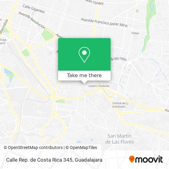 Calle Rep. de Costa Rica 345 map