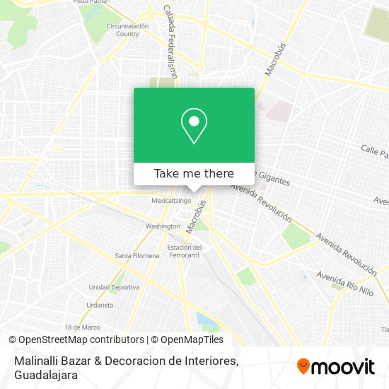 Malinalli Bazar & Decoracion de Interiores map