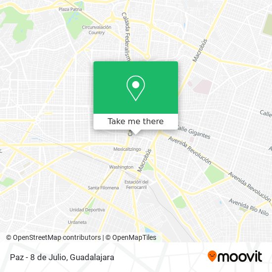 Mapa de Paz - 8 de Julio