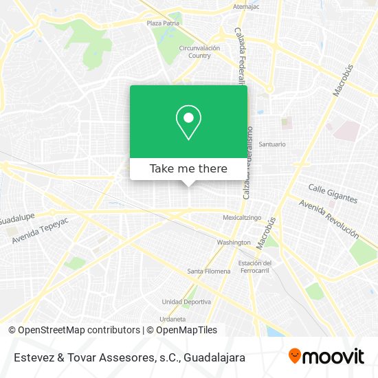 Estevez & Tovar Assesores, s.C. map