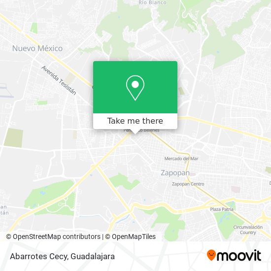 Abarrotes Cecy map