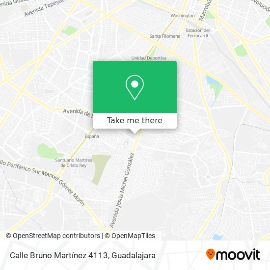 Calle Bruno Martínez 4113 map