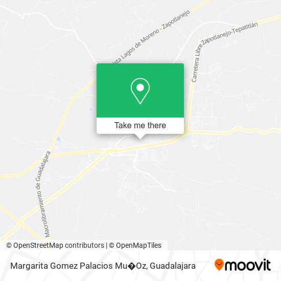 Mapa de Margarita Gomez Palacios Mu�Oz