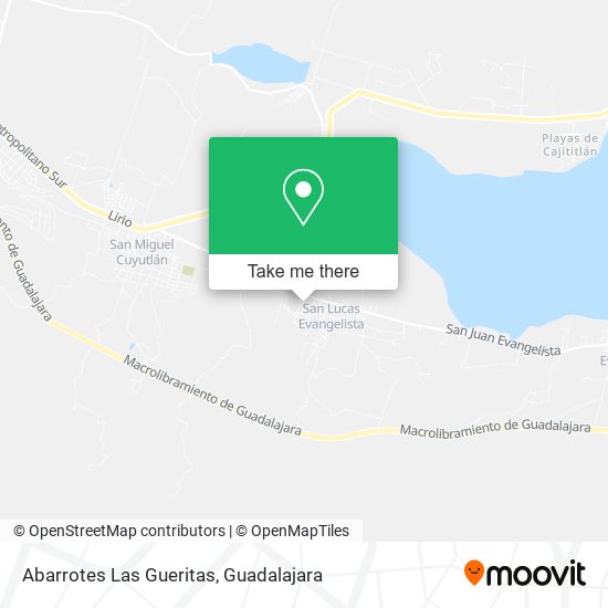 Mapa de Abarrotes Las Gueritas