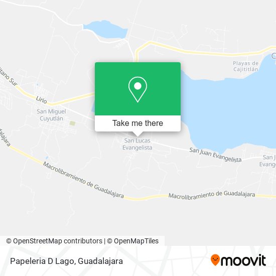 Papeleria D Lago map