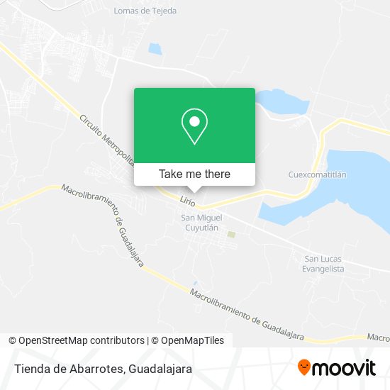 Tienda de Abarrotes map