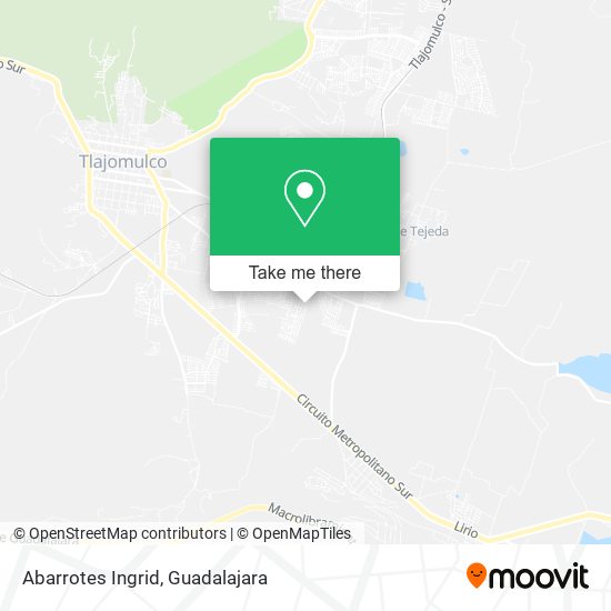 Abarrotes Ingrid map