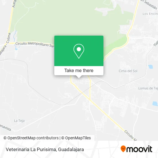 Veterinaria La Purisima map