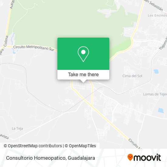 Consultorio Homeopatico map