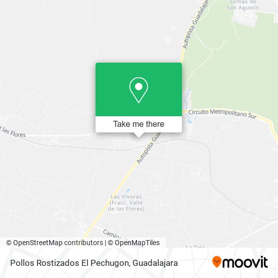 Pollos Rostizados El Pechugon map