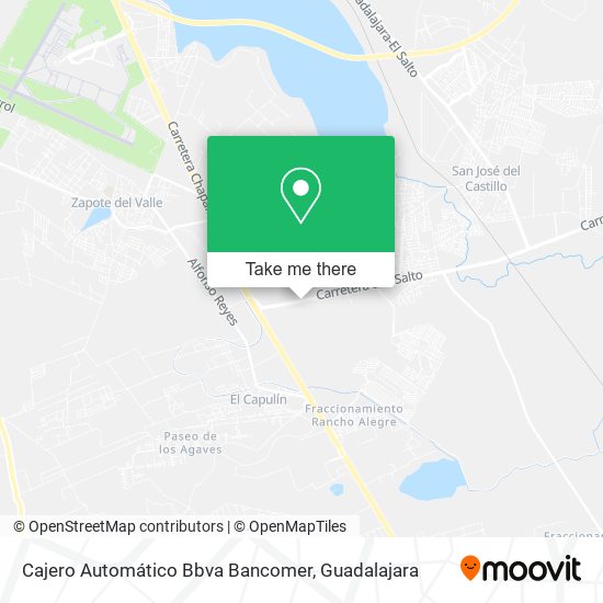 Cajero Automático Bbva Bancomer map