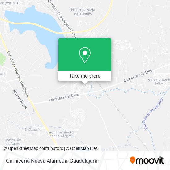 Carniceria Nueva Alameda map