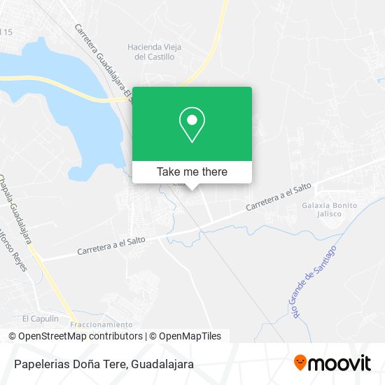 Papelerias Doña Tere map