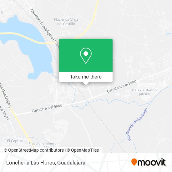 Mapa de Loncheria Las Flores