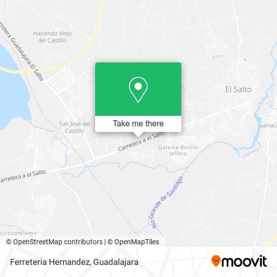 Mapa de Ferreteria Hernandez