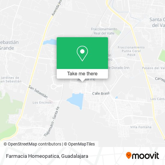Mapa de Farmacia Homeopatica