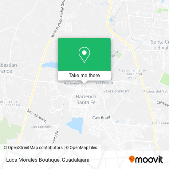 Mapa de Luca Morales Boutique