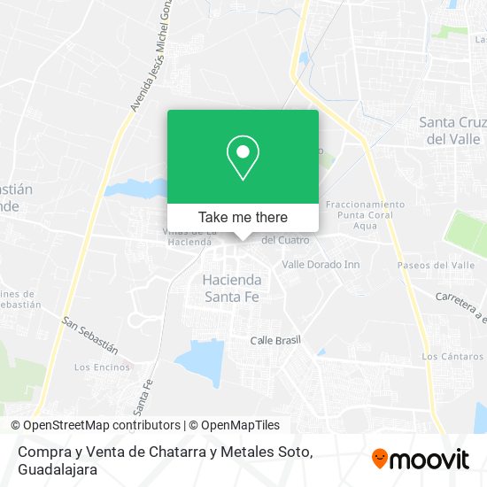 Compra y Venta de Chatarra y Metales Soto map