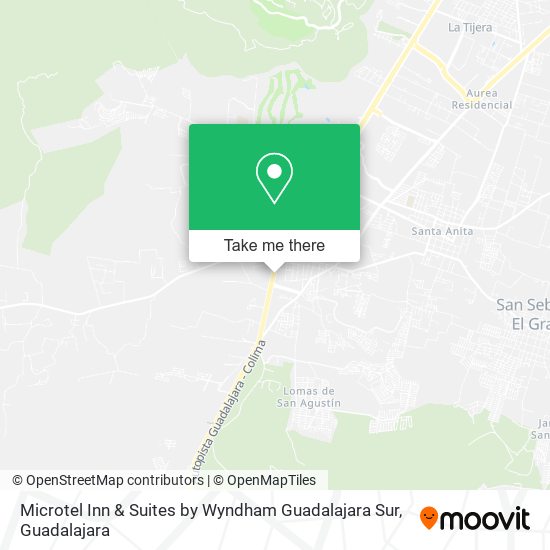 Microtel Inn & Suites by Wyndham Guadalajara Sur map