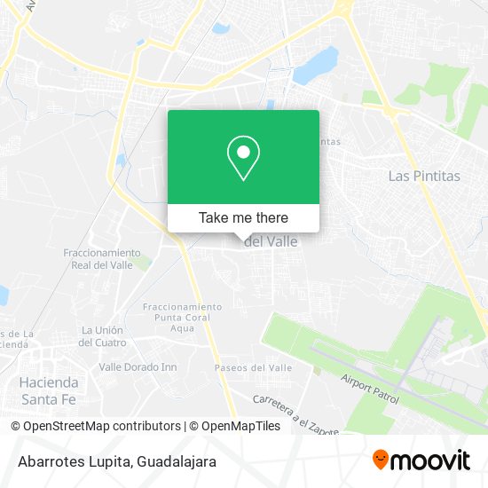 Abarrotes Lupita map