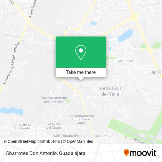 Abarrotes Don Antonio map