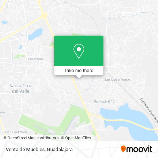 Mapa de Venta de Muebles