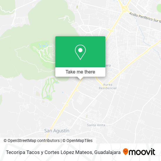 Tecoripa Tacos y Cortes López Mateos map