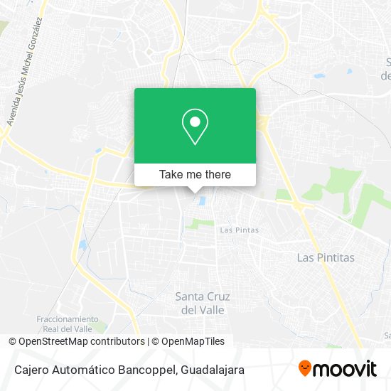 Cajero Automático Bancoppel map