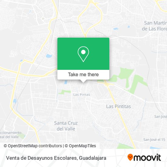 Mapa de Venta de Desayunos Escolares