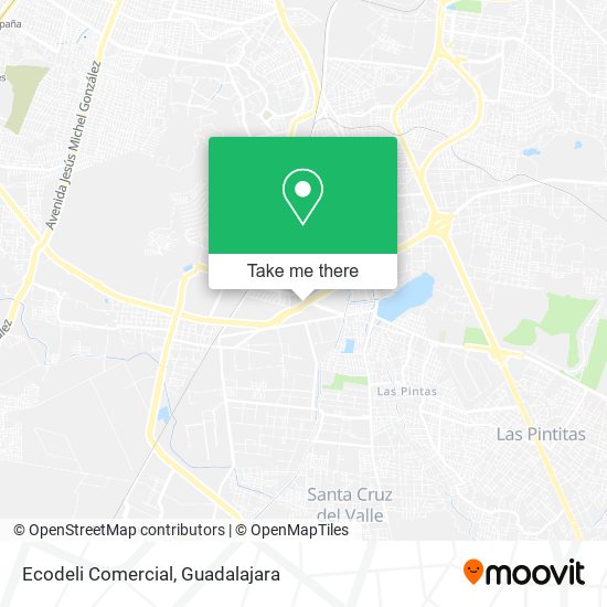 Mapa de Ecodeli Comercial