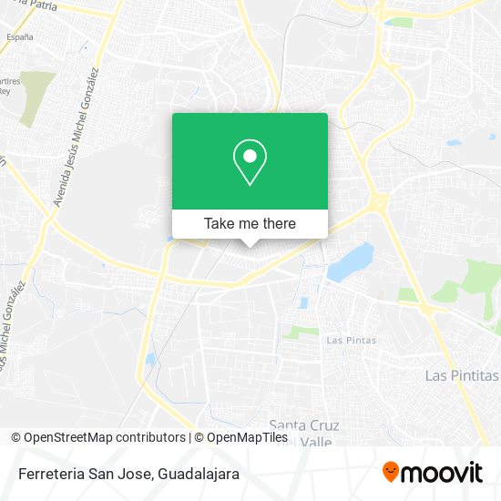 Ferreteria San Jose map