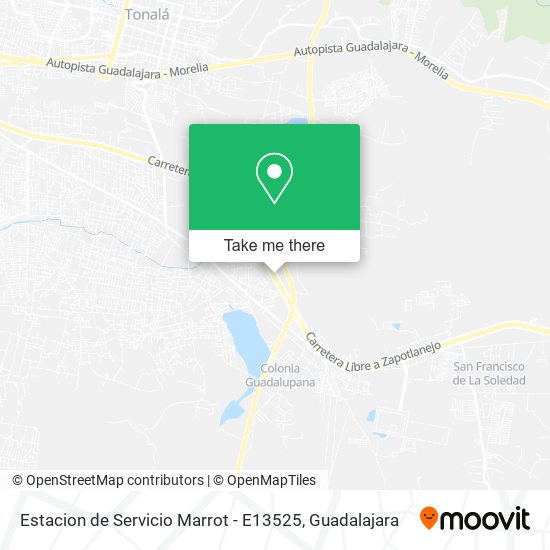 Estacion de Servicio Marrot - E13525 map