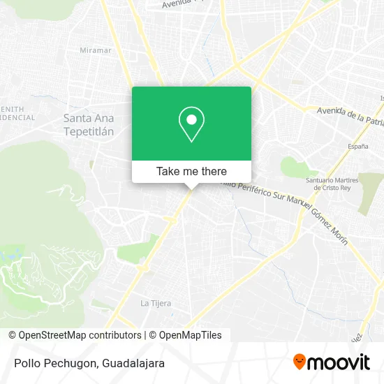 Pollo Pechugon map
