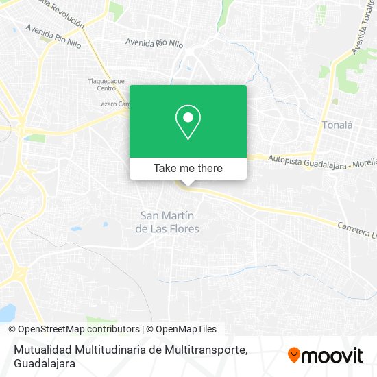 Mutualidad Multitudinaria de Multitransporte map