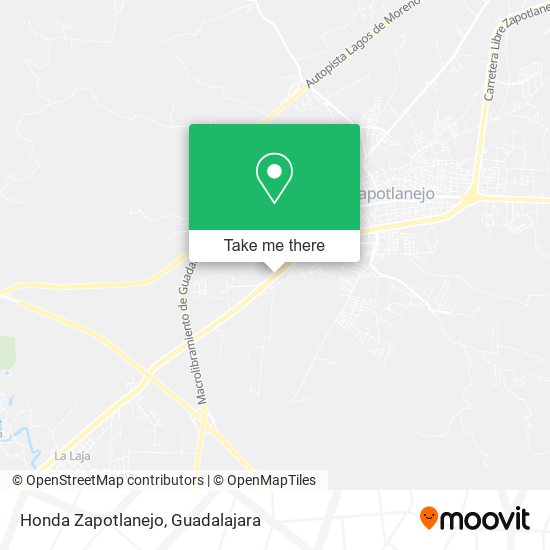 Honda Zapotlanejo map