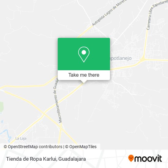 Mapa de Tienda de Ropa Karlui