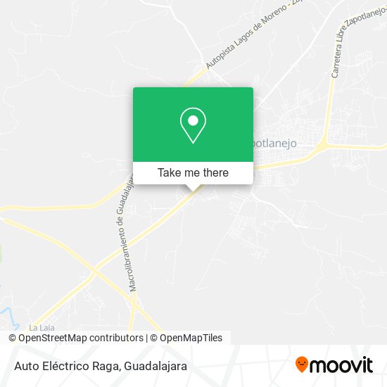 Auto Eléctrico Raga map