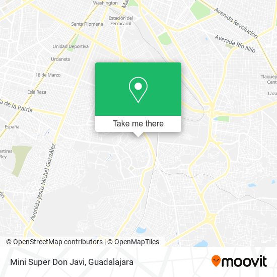 Mini Super Don Javi map