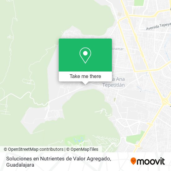 Mapa de Soluciones en Nutrientes de Valor Agregado