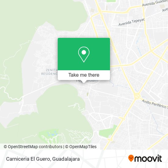 Carniceria El Guero map