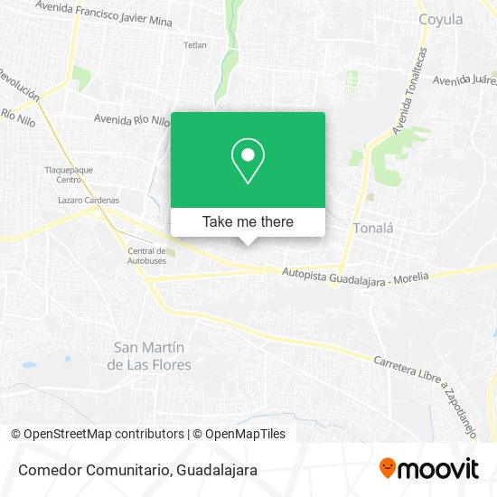 Mapa de Comedor Comunitario