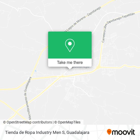 Tienda de Ropa Industry Men S map