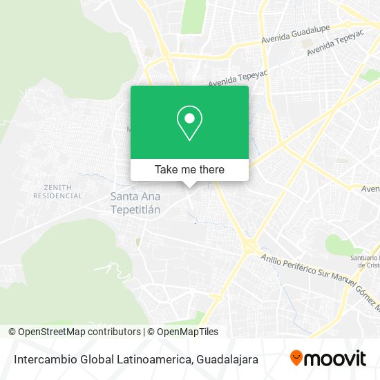 Intercambio Global Latinoamerica map