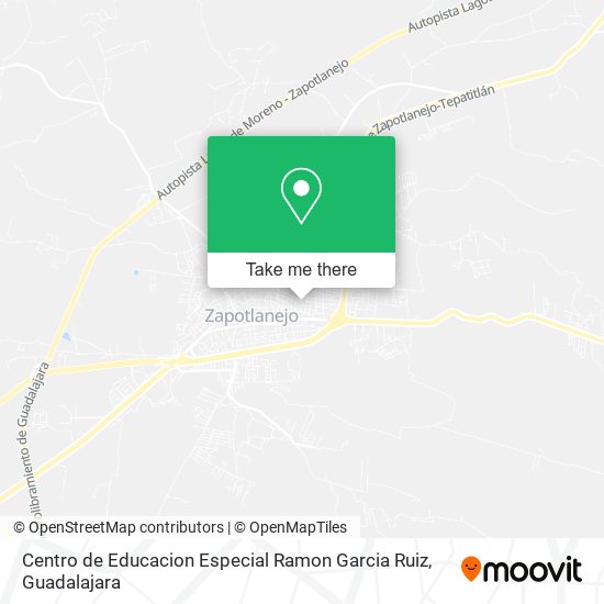 Centro de Educacion Especial Ramon Garcia Ruiz map