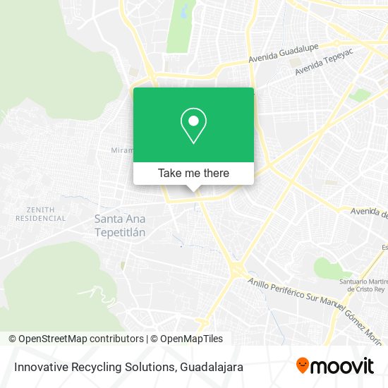 Mapa de Innovative Recycling Solutions