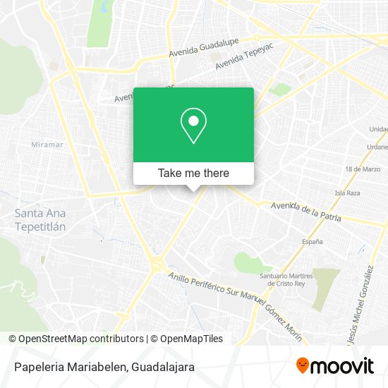 Papeleria Mariabelen map