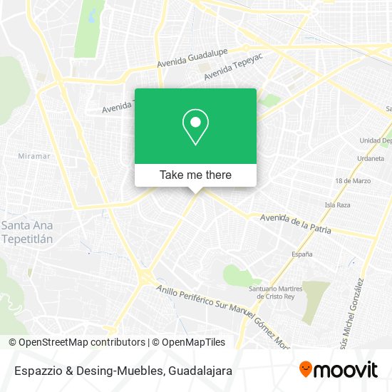 Espazzio & Desing-Muebles map