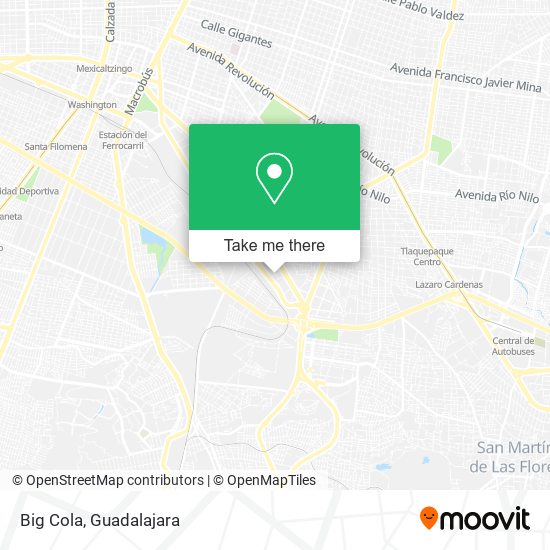 Mapa de Big Cola
