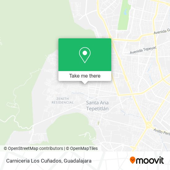 Carniceria Los Cuñados map