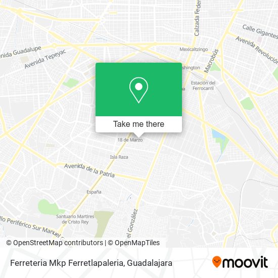 Ferreteria Mkp Ferretlapaleria map